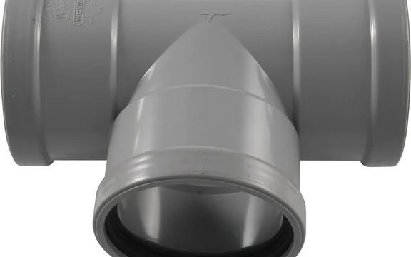 PVC T-stuk 90° 3x mof 110mm SN4